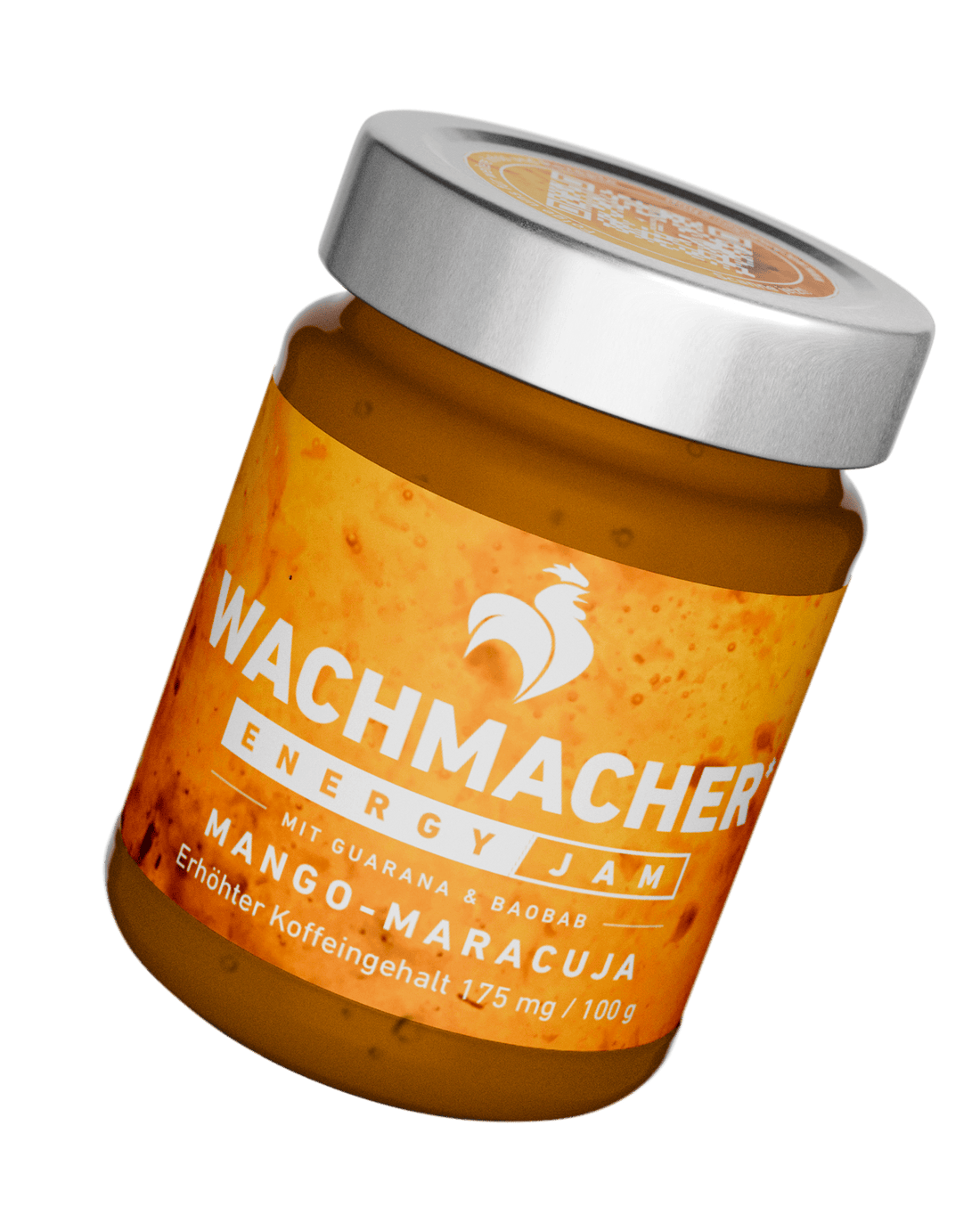 Mango Maracuja-Baobab; Die 3. Sorte der Wachmacher Energy Jam