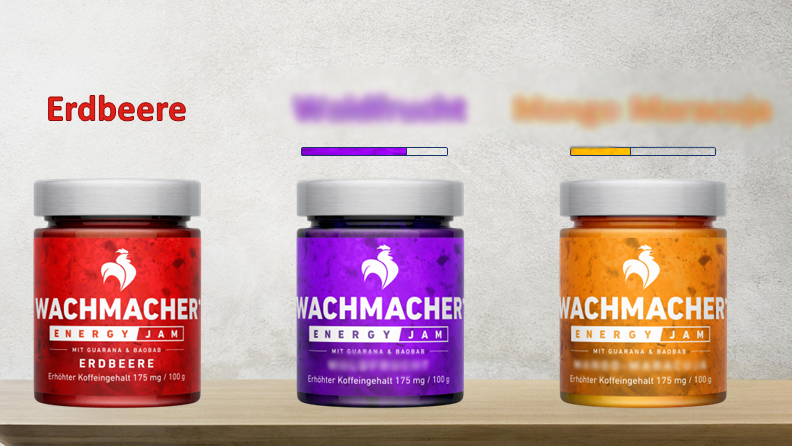 Neue Sorten der Wachmacher Energy Jam - Coming Soon